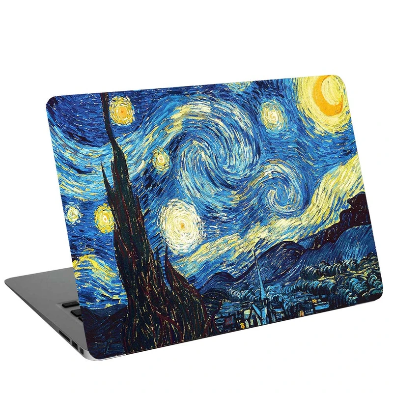 استیکر لپ تاپ طرح Vincent Van Gogh کد G-1407 مناسب برای لپ تاپ 15.6 اینچ 