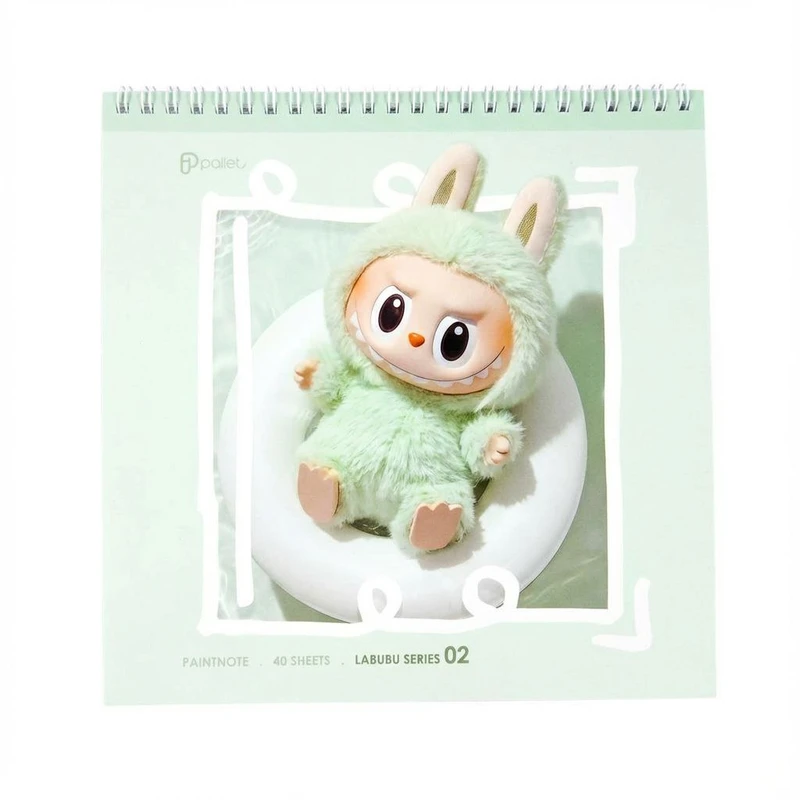 دفتر نقاشی ۴۰ برگ پالت طرح فانتزی لبوبو