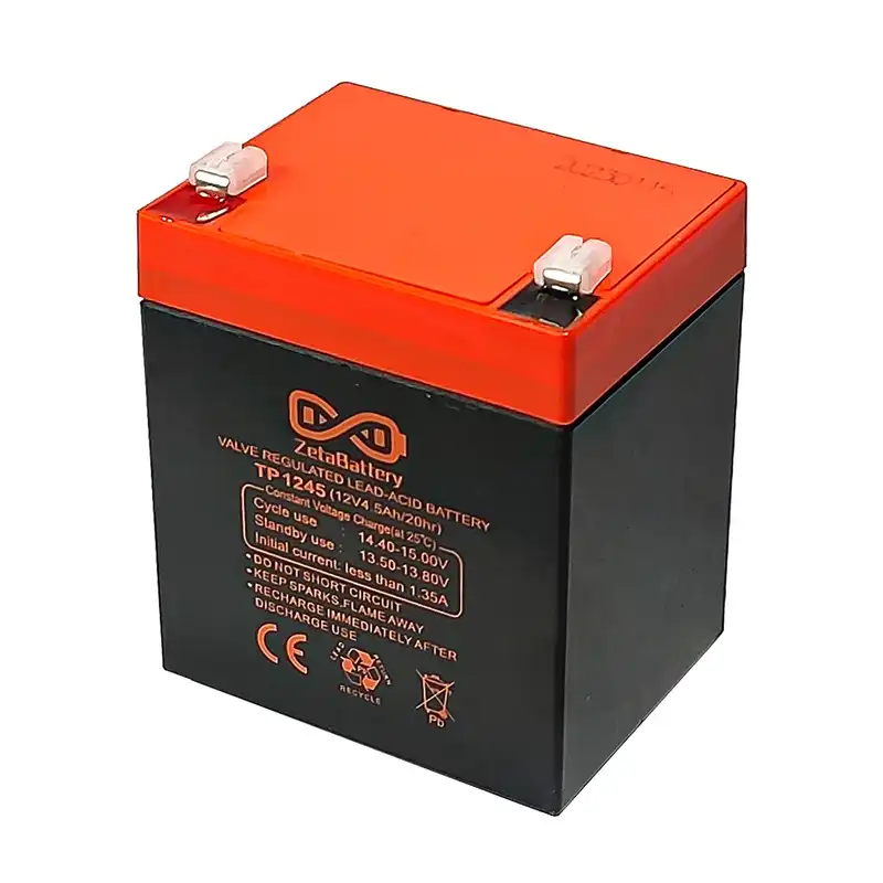 باتری یو پی اس 12 ولت 4.5 آمپر ساعت زتاباتری مدل TP1245