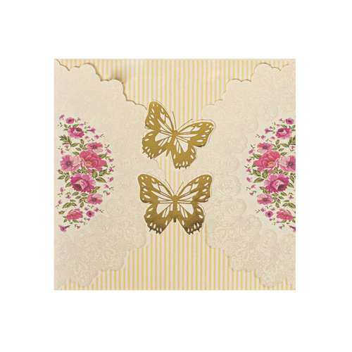 کارت دعوت مدل عروسی و عقد طرح ایلیا کد 312 مجموعه 60 عددی