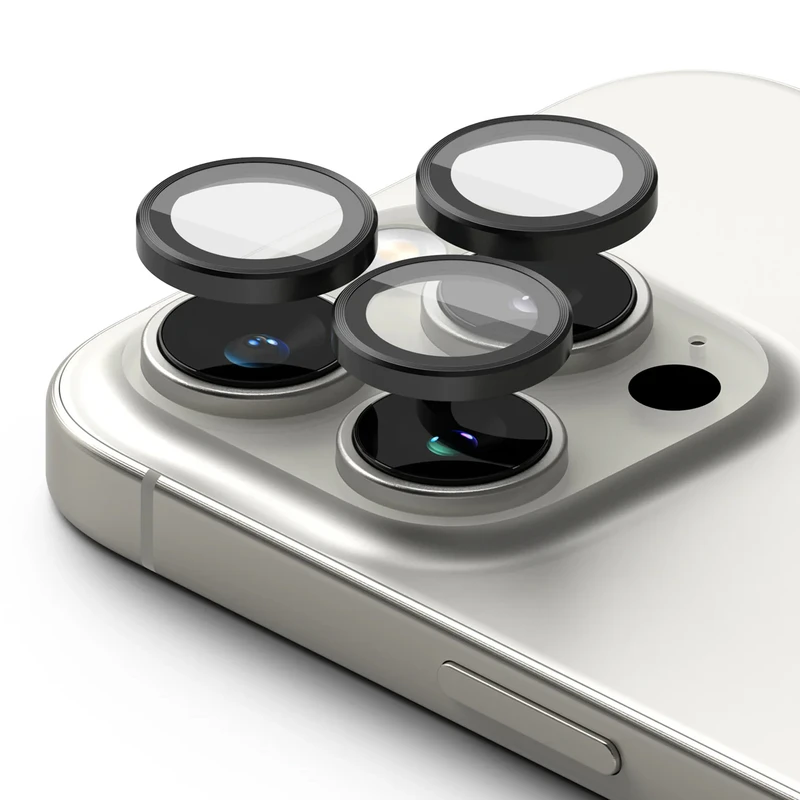 محافظ لنز دوربین گوف مدل Ring Metal مناسب برای گوشی موبایل اپل iPhone 16 Pro