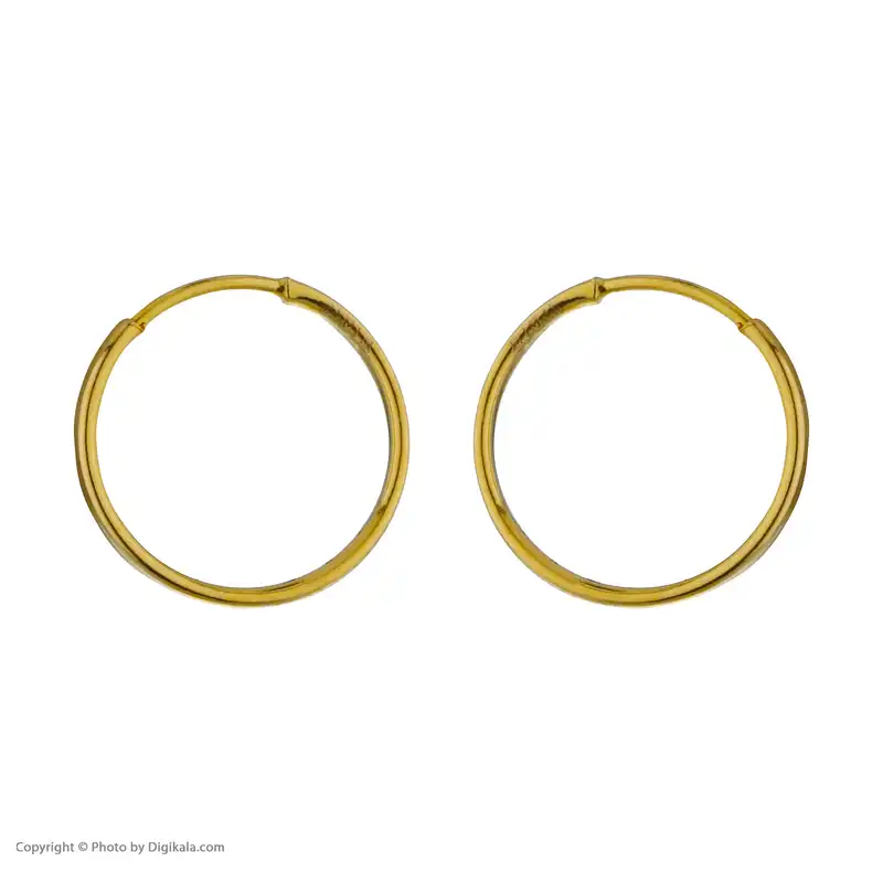 گوشواره طلا 18 عیار دخترانه مایا ماهک مدل ME1106