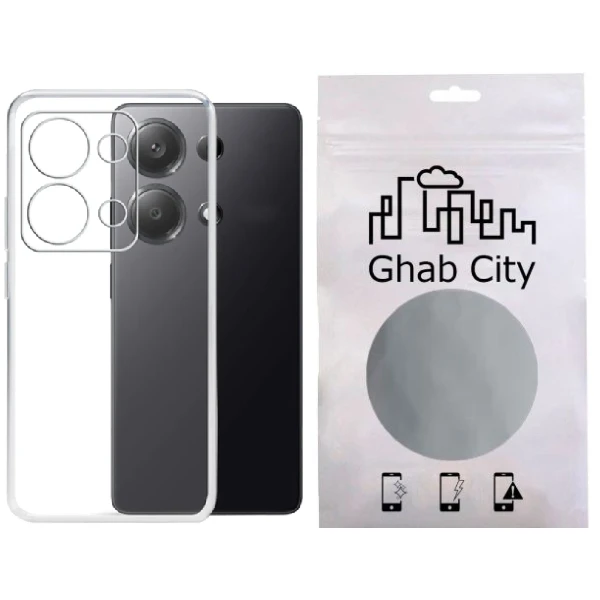 کاور شفاف قاب سیتی مدل اسپیس طرح Space مناسب برای گوشی موبایل شیائومی Redmi Note 13 Pro 4G