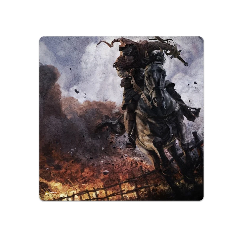 ماوس پد هومرو مدل NX221 طرح بازی Kingdom Come سایز 40x40 سانتی‌متر
