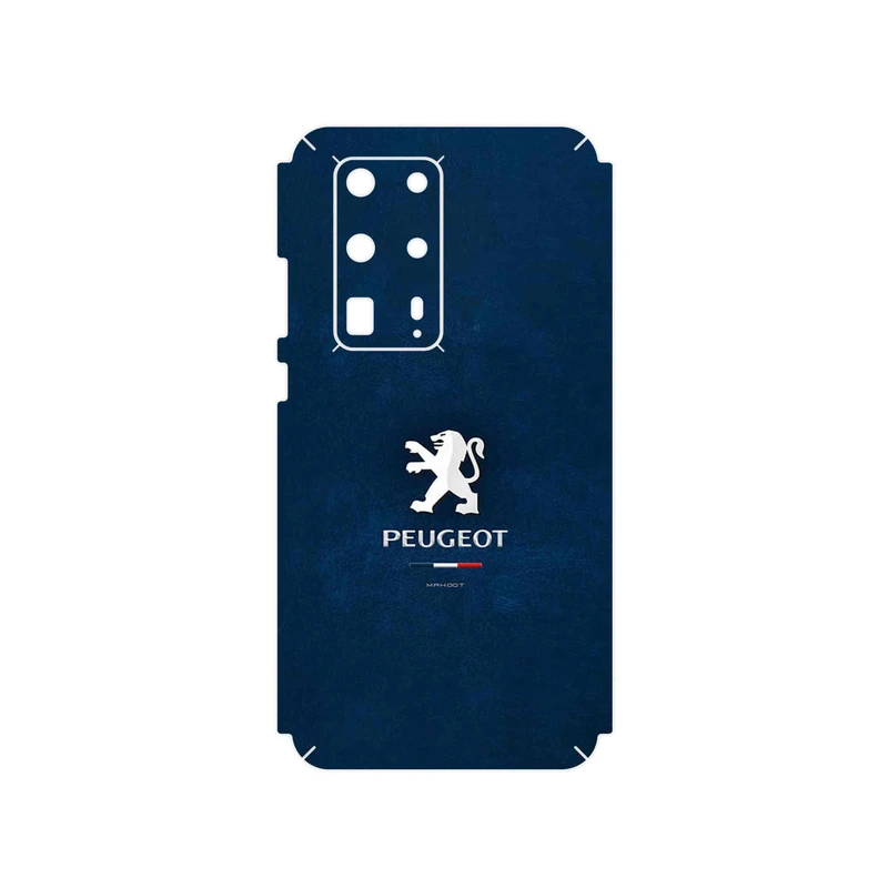 برچسب پوششی ماهوت مدل Peugeot_Logo مناسب برای گوشی موبایل هوآوی P40 Pro Plus