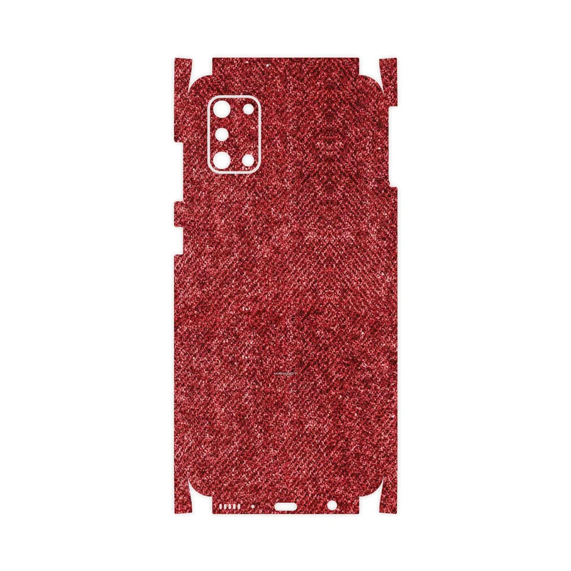 برچسب پوششی ماهوت مدل Fabric Texture 4-FullSkin مناسب برای گوشی موبایل سامسونگ Galaxy A31