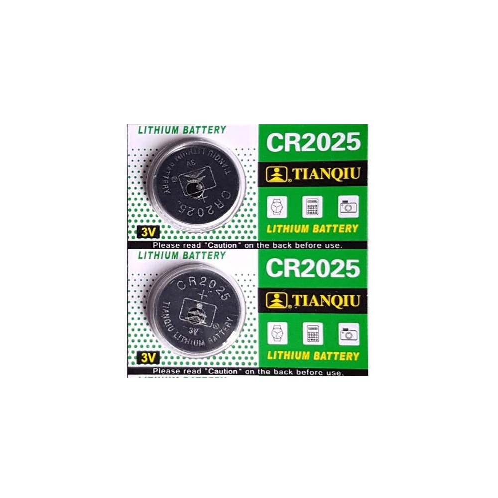 باتری سکه ای تیانکیو مدل CR2025 بسته 2 عددی