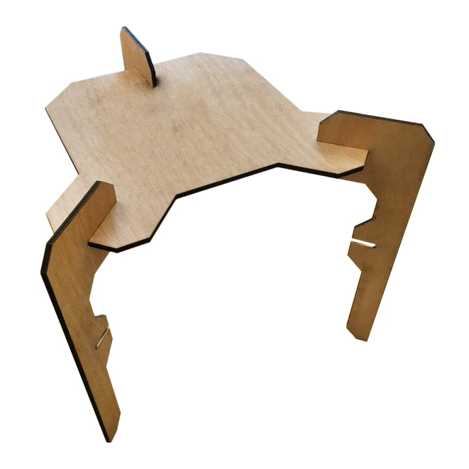 سه پایه نگهدارنده موبایل و تبلت مدل چوبی کد KT81