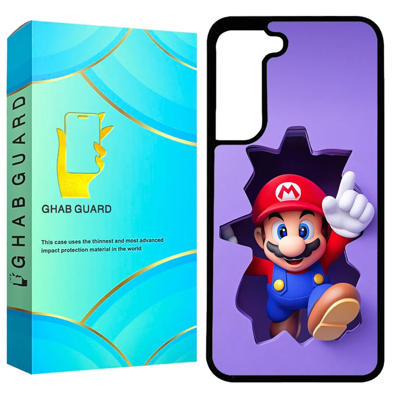 کاور قاب گارد طرح ماریو مدل GCHPA21F مناسب برای گوشی موبایل سامسونگ Galaxy S21 FE 5G