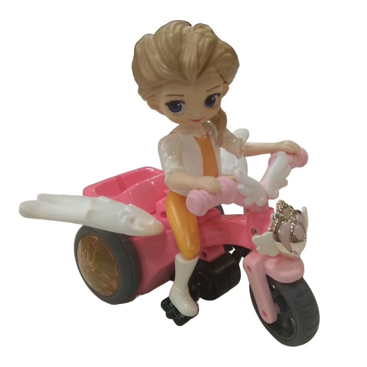 اسباب بازی مدل دختر سه چرخه سوار کد 19BD250 -  - 5