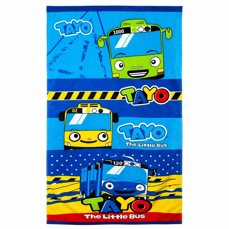 حوله استخری مدل Tayo the Little Bus سایز 140x70 سانتی‌متر