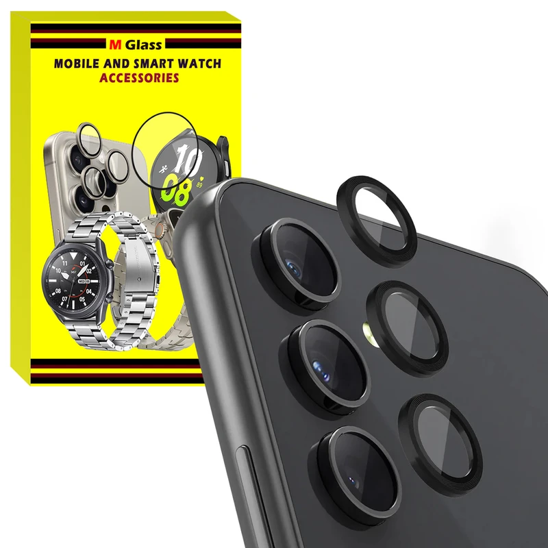 محافظ لنز دوربین ام‌گلس مدل Ring Metal MG مناسب برای گوشی موبایل سامسونگ Galaxy F54