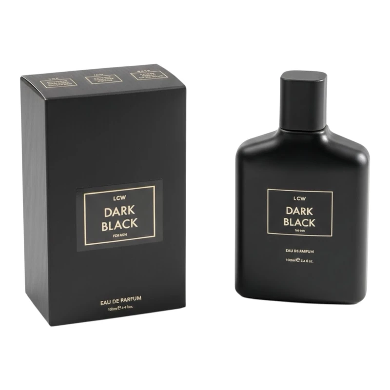ادو پرفیوم مردانه ال سی وایکیکی مدل Dark Black با رایحه گرم حجم 100 میلی لیتر