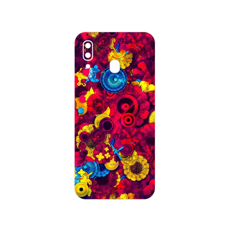 برچسب پوششی ماهوت مدل Vector Flower Garden Digital Art مناسب برای گوشی موبایل سامسونگ Galaxy M10s