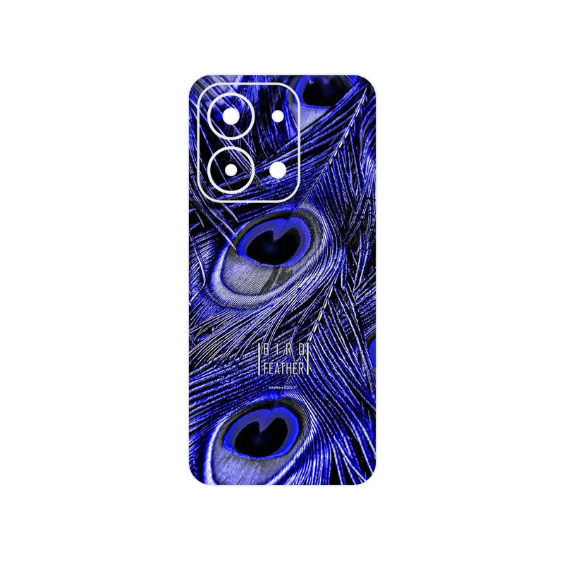 برچسب پوششی ماهوت مدل Purple Feather مناسب برای گوشی موبایل شیائومی Redmi 15C 4G