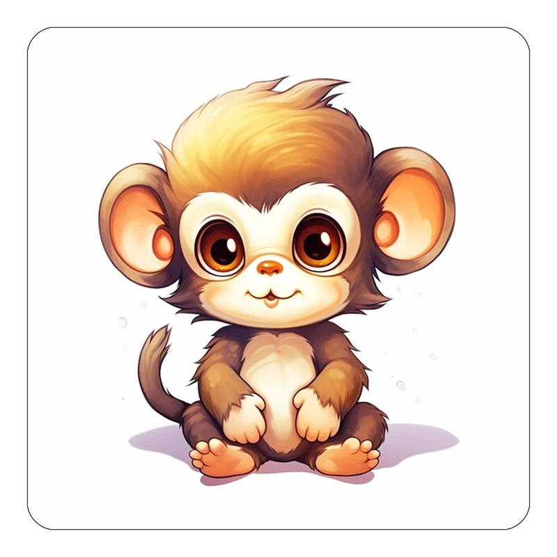 مگنت کاکتی طرح حیوانات کارتونی مدل mp28288