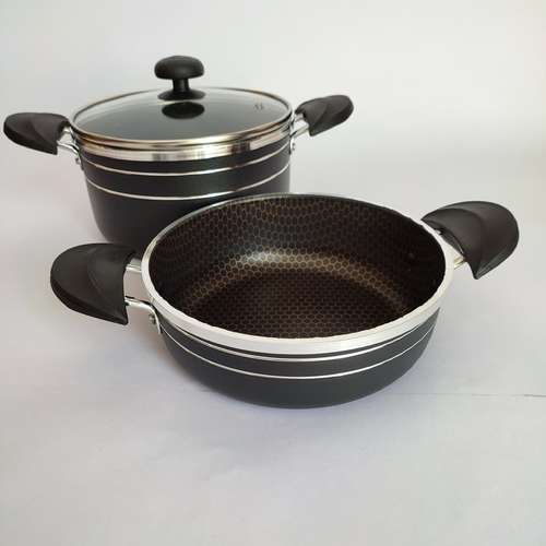 سرویس پخت و پز ظرف سازان مدل لب چدن سایز 28