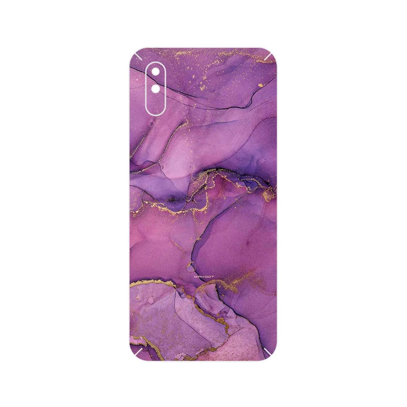 برچسب پوششی ماهوت مدل Purple Marble مناسب برای گوشی موبایل شیائومی Redmi 9A