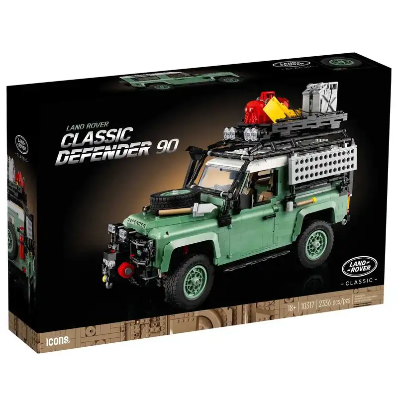 ساختنی مدل لندرور دیفندر 90 کلاسیک آیکونز کد 12336
