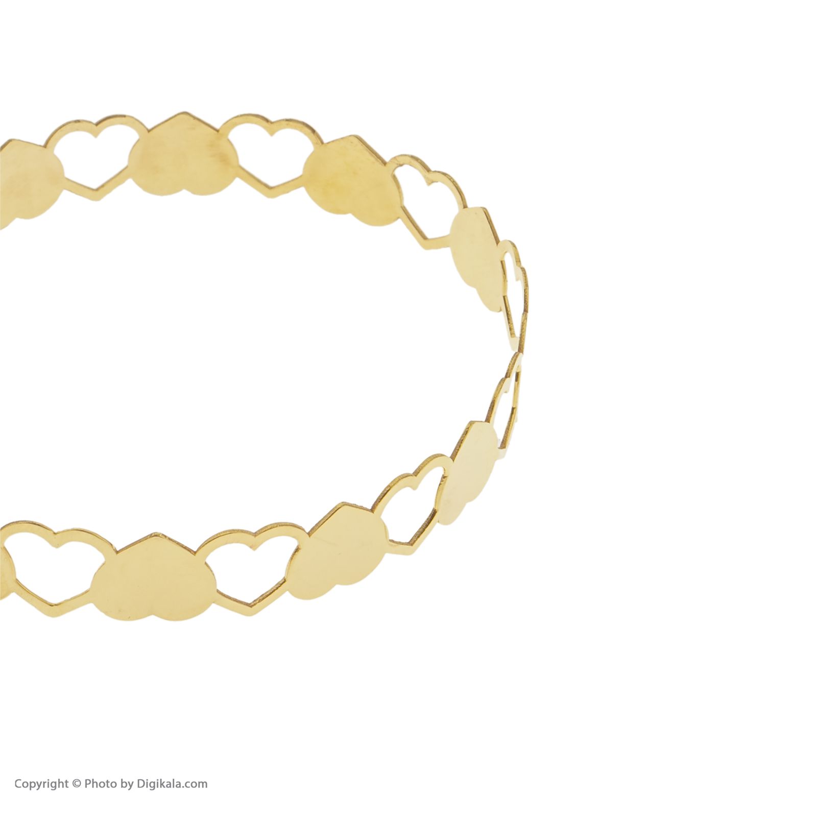 دستبند طلا 18 عیار زنانه کانیار گالری مدل B33 -  - 3