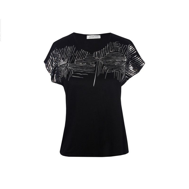 بلوز زنانه زیبو مدل 011523-Black