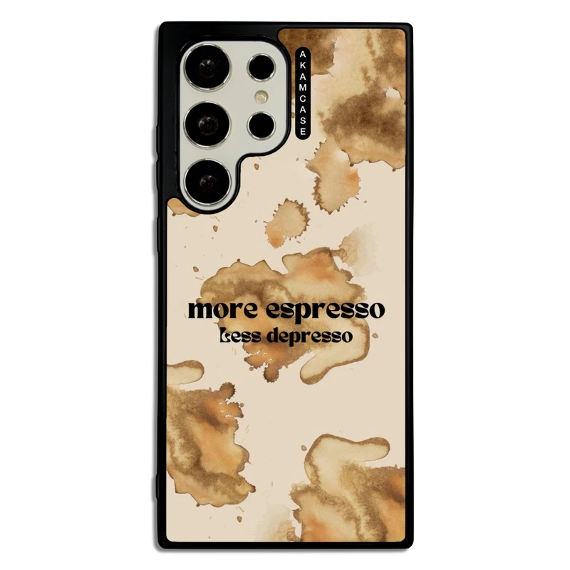 کاور آکام مدل AMC-WSGS23U-COFFEE-22 مناسب برای گوشی موبایل سامسونگ Galaxy S23 Ultra