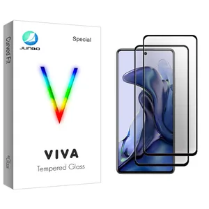 Junbo Viva Glass Ceramics Screen Protector For Xiaomi 11T 5G 21081111RG Pack Of 2
