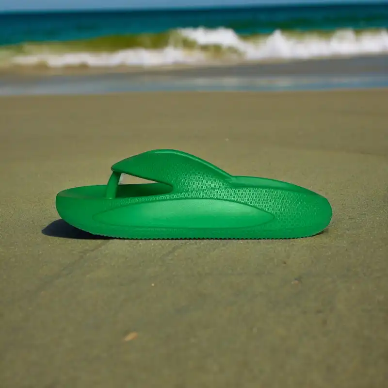 دمپایی لاانگشتی زنانه پایون مدل نیلا رنگ سبز