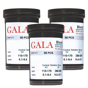 نوار تست قند خون گالا مدل OK-2AJ سه بسته 50 عددی