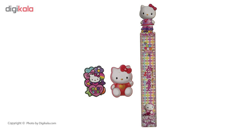 تخته وایت برد پارسیکار مدل Hello Kitty سایز 34×24 سانتی متر