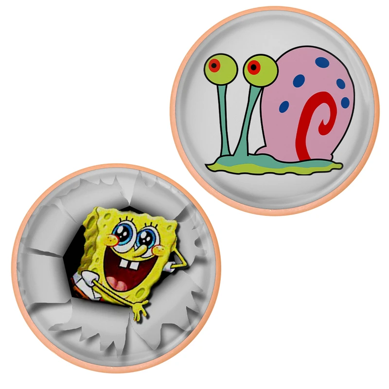 تراش مدل مخزن دار طرح باب اسفنجی و پاتریک کد S10720-01 بسته دو عددی