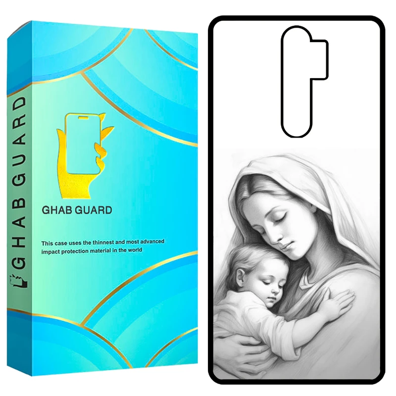 کاور قاب گارد طرح مادر و بچه مدل GCHPN8P مناسب برای گوشی موبایل شیائومی Redmi Note 8 Pro