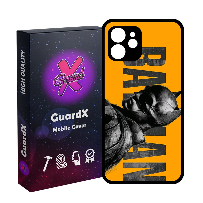 کاور گارد ایکس طرح Batman مدل 11076 مناسب برای گوشی موبایل اپل iPhone 12
