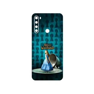 MAHOOT Alice in Wonderland Cover Sticker for Xiaomi Redmi Note 8 2021