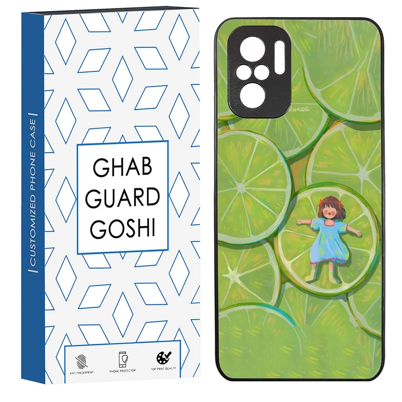 کاور قاب گارد گوشی طرح دختر لیمویی کد TPU-258 مناسب برای گوشی موبایل شیائومی Redmi Note 10 4g / Redmi Note 10s / Poco m5s