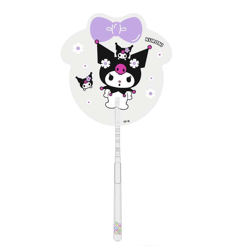 بادبزن دستی فانتزی مدل آکواریومی طرح کرومی