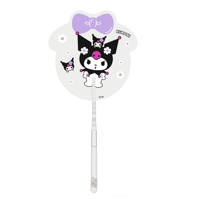 بادبزن دستی فانتزی مدل آکواریومی طرح کرومی