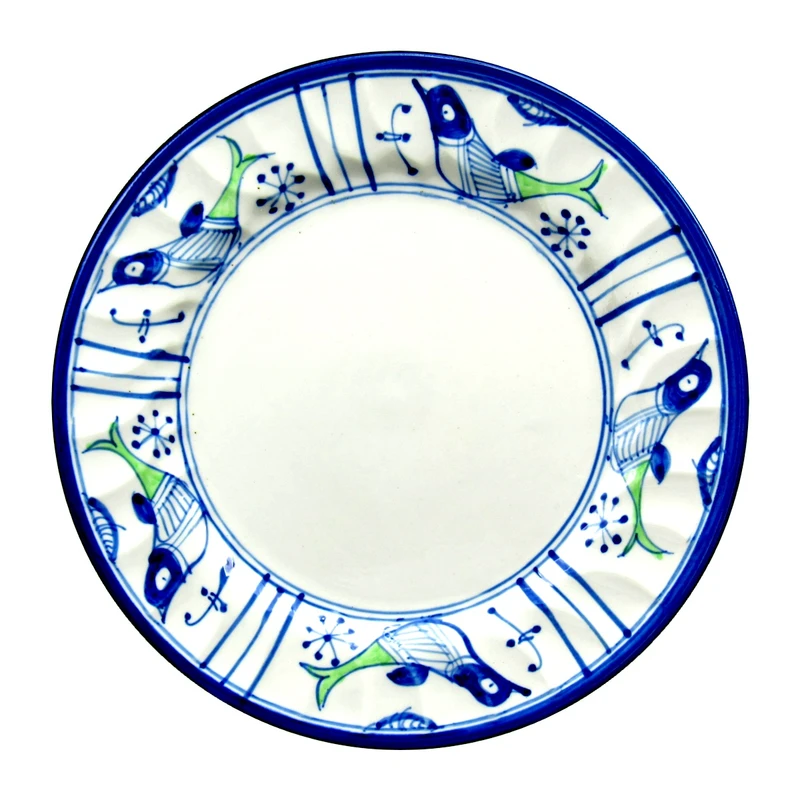 بشقاب برنج میبد چینی مروارید مدل مرغی ساده کد B