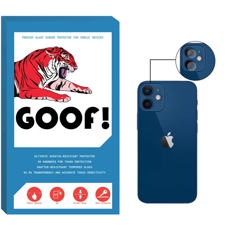 محافظ لنز دوربین گوف مدل SDG مناسب برای گوشی موبایل اپل iPhone 12 mini 