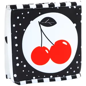 بازی آموزشی سمید مدل کتاب حمام پارچه ای طرح آبزیان دریا و میوه ها