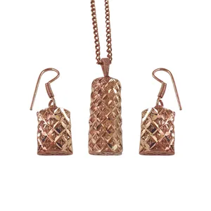 نیم ست زنانه نخل زیور کد 003