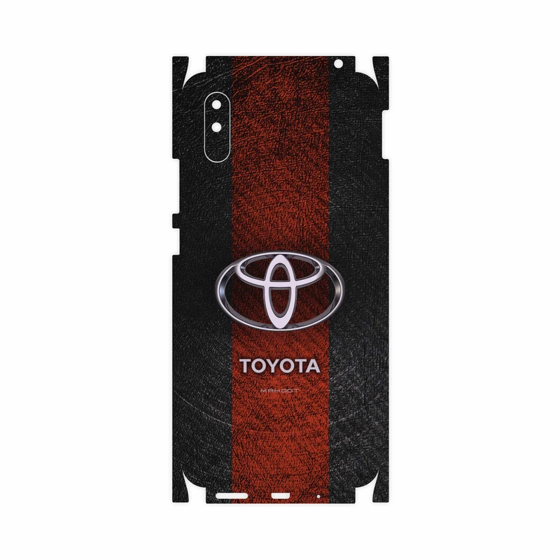 برچسب پوششی ماهوت مدل TOYOTA-Logo-FullSkin مناسب برای گوشی موبایل شیائومی Redmi 9i Sport