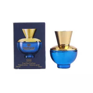 عطر جیبی زنانه مارکویی کالکشن مدل versce dylan blue کد 213 حجم 25 میلی لیتر