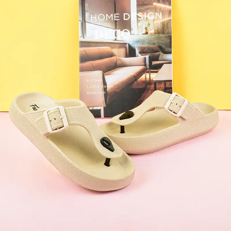 دمپایی لاانگشتی زنانه مدل دلوان سگکی NCF.2997