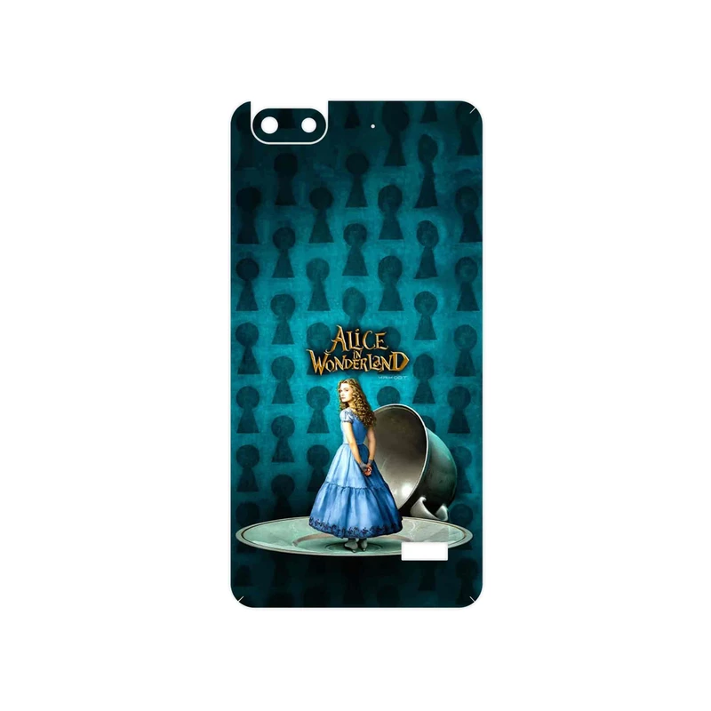 برچسب پوششی ماهوت مدل Alice in Wonderland مناسب برای گوشی موبایل آنر 4C