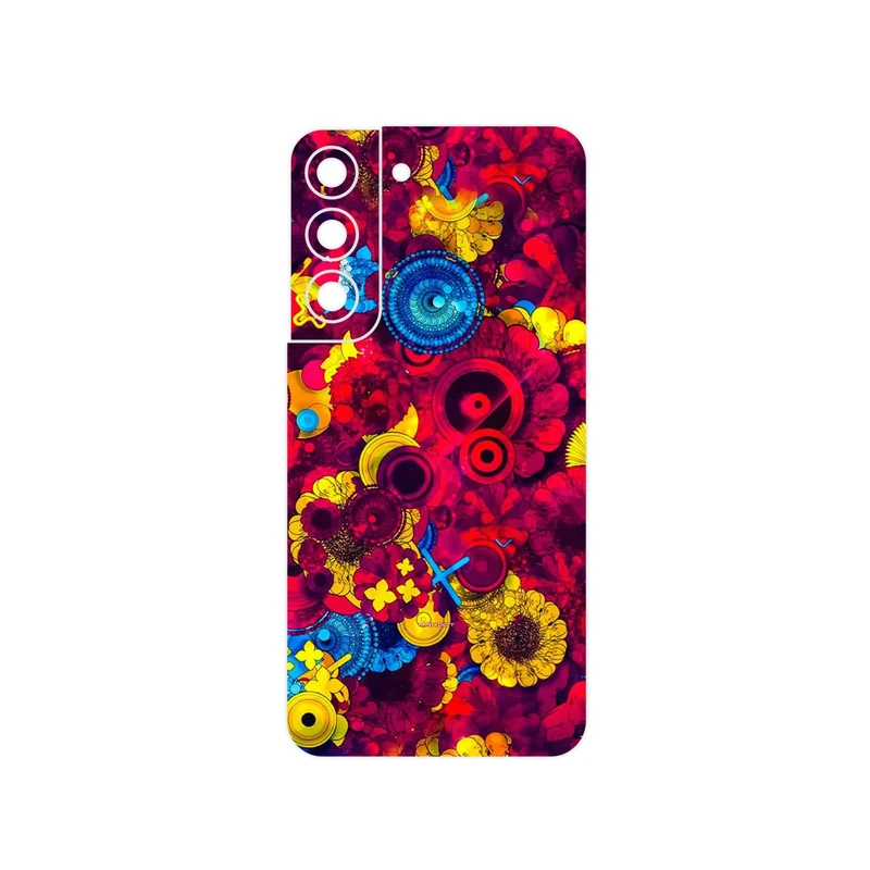 برچسب پوششی ماهوت مدل Vector Flower Garden Digital Art مناسب برای گوشی موبایل سامسونگ Galaxy S22 5G