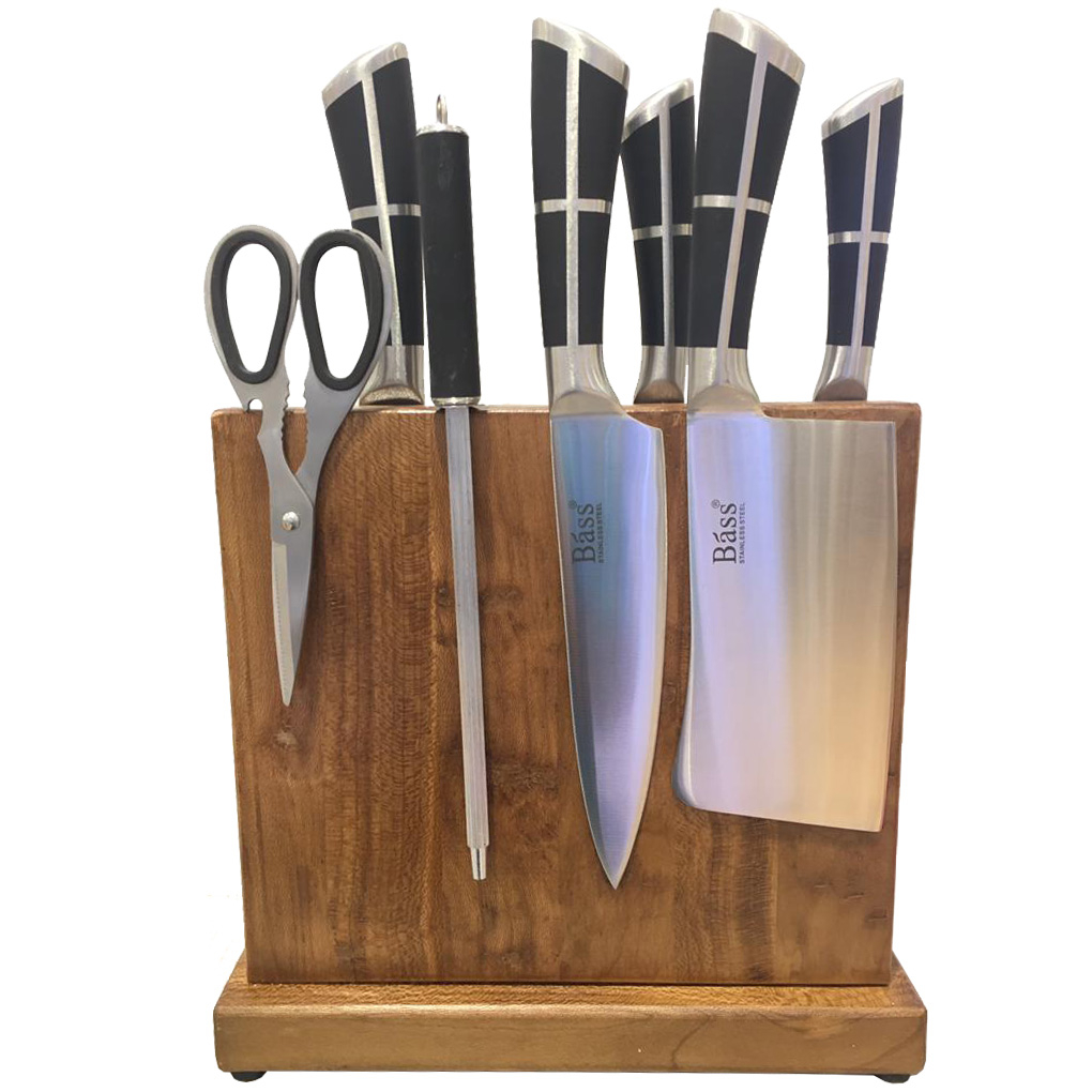سرویس چاقو آشپزخانه 8 پارچه باس کد K401