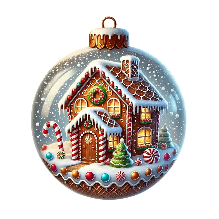 استیکر پارچه و لباس پاد آفرین مدل کارتونی خانه شکلاتی کد S2881