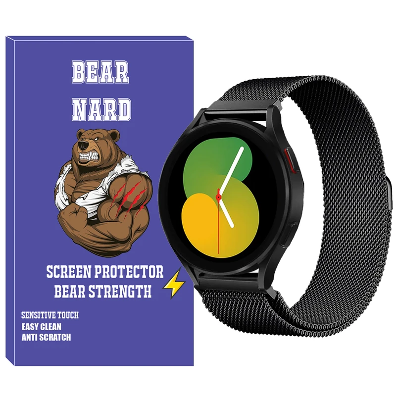 بند برنارد مدل Milanese مناسب برای ساعت هوشمند سامسونگ Galaxy Watch 3 41mm / Watch 4 40mm / Watch 4 42mm / Watch 4 44mm / Watch 4 46mm