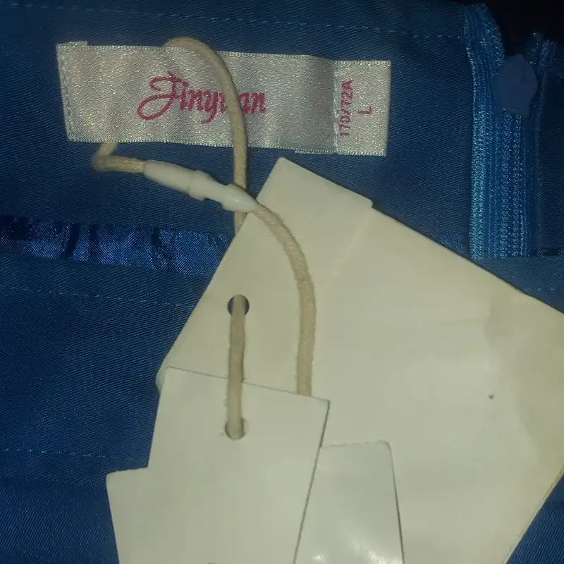 دامن زنانه جینویان مدل کتان آستردار Jn-Bl